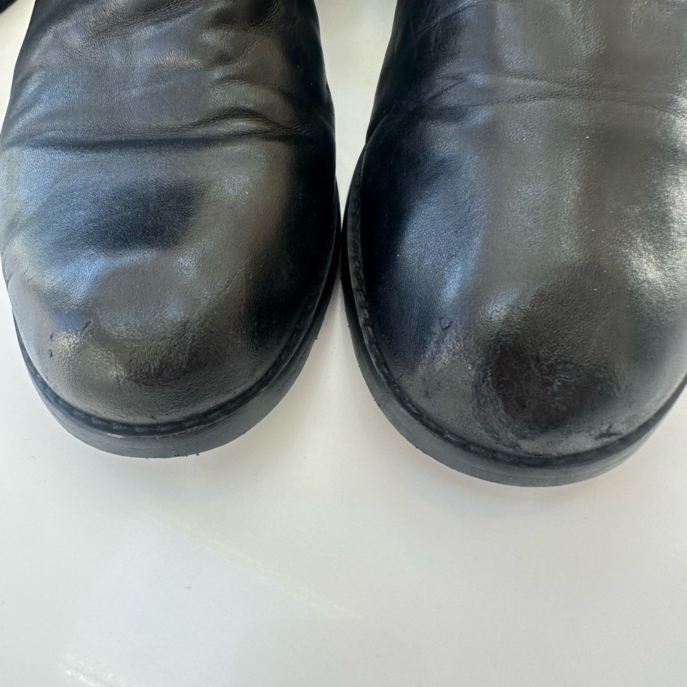 Stuart Weitzman 5050 Leather Over-the-Knee Boot - Picture 5 of 10